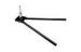 Foldable Indoor promotion Drive In flag pole mounting base For Auto Dealers