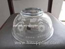 Eco-Friendly Clear Borosilicate Pyrex Glass Bowl For Microwave Non Toxic