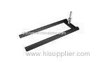 Heavy Duty Drive In Metal Indoor Flag Pole Base with Black Powder Coated