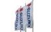 Outdoor Suzuki custom flags and banners with Sharp color presentation