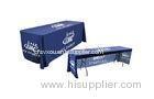 exhibition booth Screen print / Digital print custom table throws with 6ft 3 sided