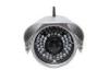 Glass Lens DC 12V Outdoor Waterproof Wireless IP Camera With High Resolution