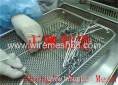 wire mesh medical disinfection basket