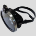 Low volume one lens diving mask/underwater equipment