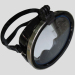 Single lens diving equipment for under/diving goggles