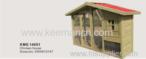 Wooden house for chicken