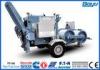 High Voltage Transmission Line Stringing Equipment , Hydraulic Pulling Machine 180kN 18T