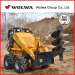 Wolwa GN380 Skid Steer Loaders with backhoe