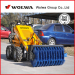 same configuration 1.5ton KUBOTA engine skid steer loader different skid steer attachments available