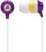 Skullcandy NBA Los Angeles Lakers Ink'd 2.0 Earbud Lakers Headphones