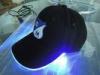 Blue Embroidered Baseball Caps with Built-in Blue Led Light Various Color