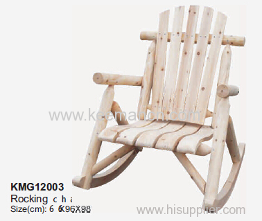 Wooden comfortable racking chair