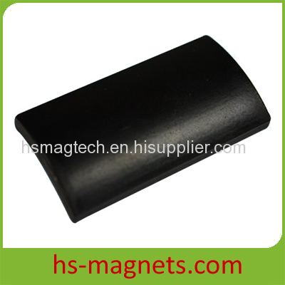 Permanent Rare Earth Segment Magnets black epoxy