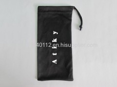 single drawstring eyeglasses pouch