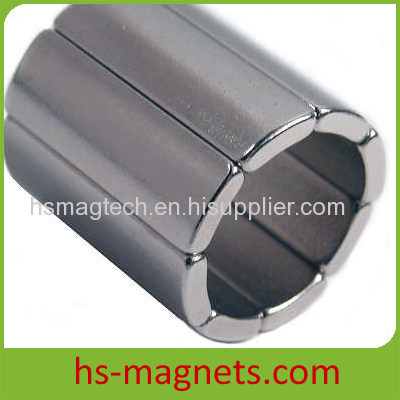 Motor Permanent Rare Earth Arc Magnets