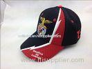 100% Cotton Embroidered Baseball Cap Hat with Antique Buckle for Club