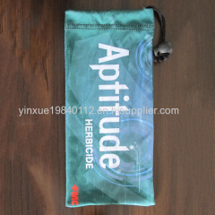 single drawstring cell phone pouch