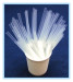 milk drinking straw with clear color stright design