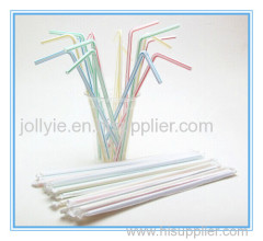 Jumbo straw red color paper wrapped