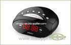Mini Dual Alarm Tabletop Clock Radio Home 220V DC Electronic Radios