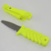 Colourful Diver survival knife/self defense weapons/ plastic knife sheath