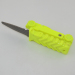 Colourful Diver survival knife/self defense weapons/ plastic knife sheath