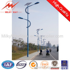 12m solar street lamp post manufacturer