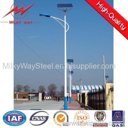 galvanized pole for street lights manufacturer