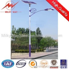 galvanized street lighting pole arms factory