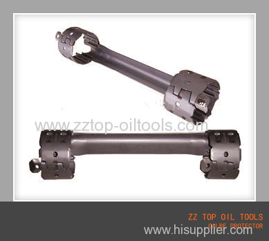 Oilfield punching bolt cable protector