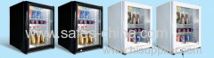 32L no noise hotel absorption minibar with glass door