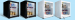 32 Litre glass door MiniBar Refrigeration for hotel room