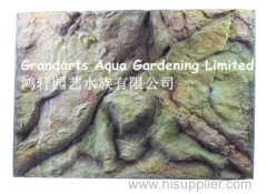 3D aquarium /Terrarium backround board; 3D Naturalistic background board; PU Backgrounds/Stone background bord