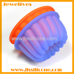 silicone pumpkin muffin mold china