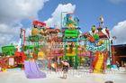 Childrens Amusement Water Playground Equipment Forest Style With Water Curtain