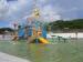 Outdoor Water Playground With Commercial Spiral Water Slide