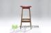 Backless 34 inch counter height Rattan Bar Stool Chairs for kitchen High