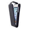 Custom Black TPU Genuine Leather Phone Case Wallet Iphone 5S Protective Cover