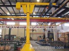 Custom Slewing Movable Jib Cranes with 500kg Max. Lifting Load for Marine Loading