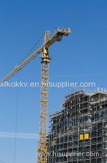 Erecting Tower Cranes for Industrial Building Construction