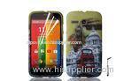 Printed London Bus Protective Cover Soft TPU Gel Case For Motorola Moto G