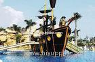 Customized Fiberglass Pirate Ship / Corsair Aqua Play Water Park Equipment