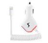 Heavy Duty Dual USB Car Charger Cable For Micro Phone Samsung HTC LG