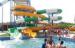 Waterpark Equipment, Fiberglass Open / Close Spiral Slide, Custom Water Slides 11m Height