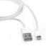 Black / White Iphone 5 5s USB Charging Cable 8 Pin , 1m USB Cable