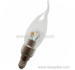 e14 3w led candle bulb light replace 30w halogen lamp