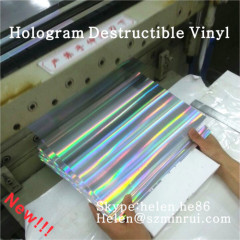 A4 Self Destructive Hologram Eggshell Sticker Paper Film Sheets