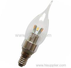 high lumen 3w led candle light 5630SMD e14 lamp holder