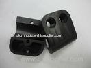 Black Delrin CNC Precision Machining Service With Blind Holes ASTM / AISI