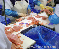 B50 flat top meat industry plastic conveyor belt